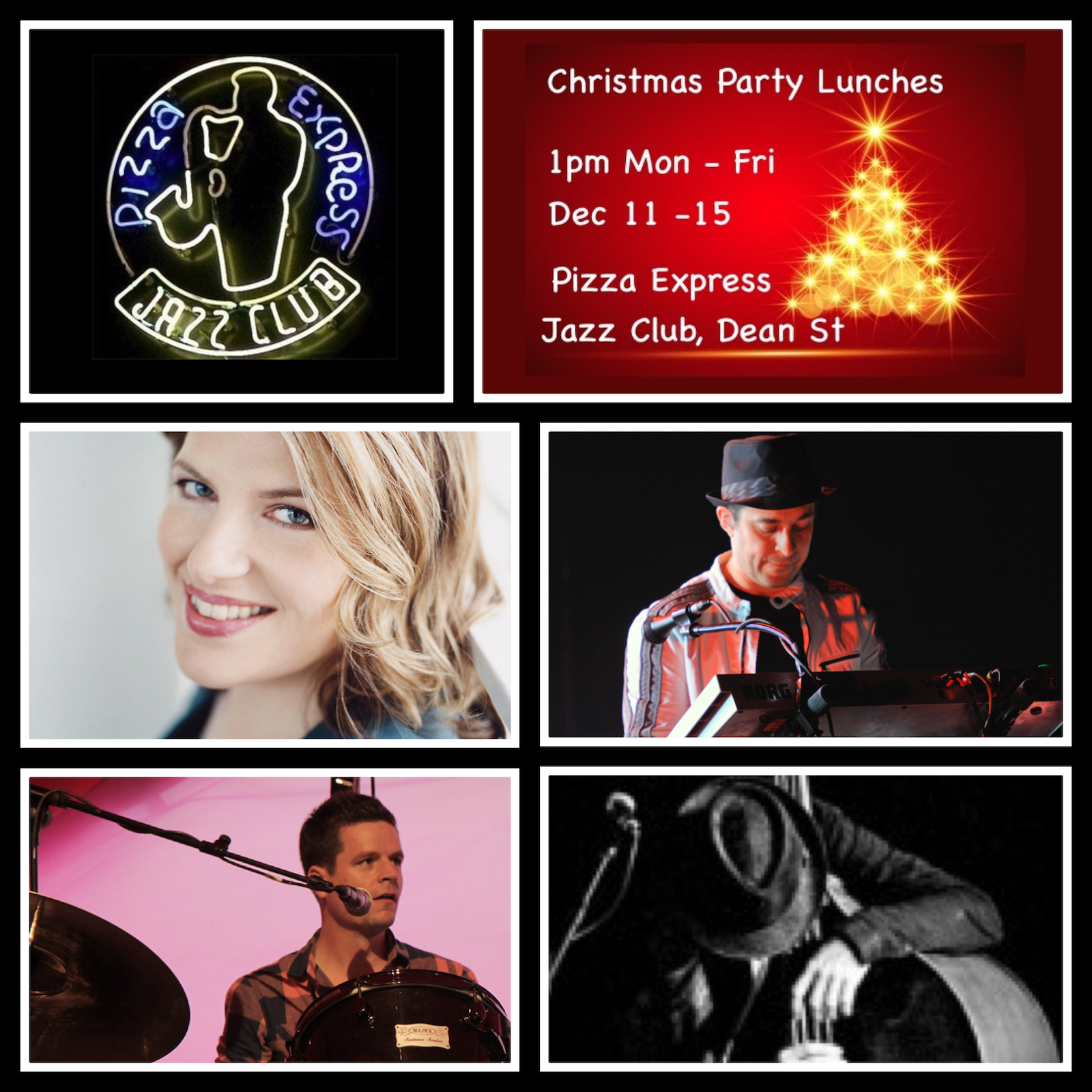 Christmas Party Jazz Lunches - Clare Teal, Jason Rebello, Simon Little & Ben Reynolds - Fri 15  Dec